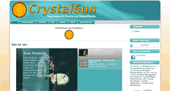 Desktop Screenshot of crystalsun.ch